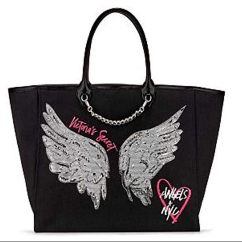 Victoria's secret limited edition new York  angel wings tote